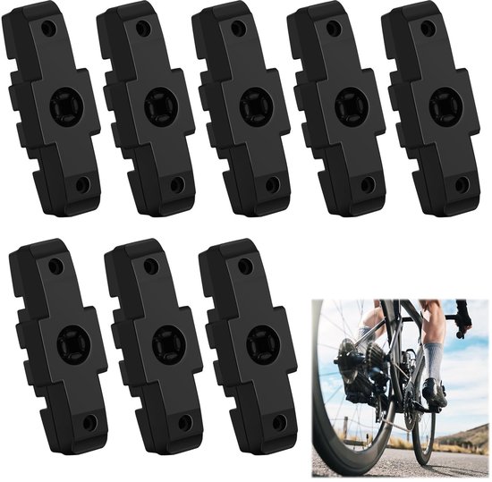Aladdien 8-teiliges Fahrradbremsbelagset Mtb-bremsbeläge Langlebig Und Zuverlässig Passend Für Magura Hs11 Hs22 Hs24 Hs33 Hs66 Fahrradbremsen