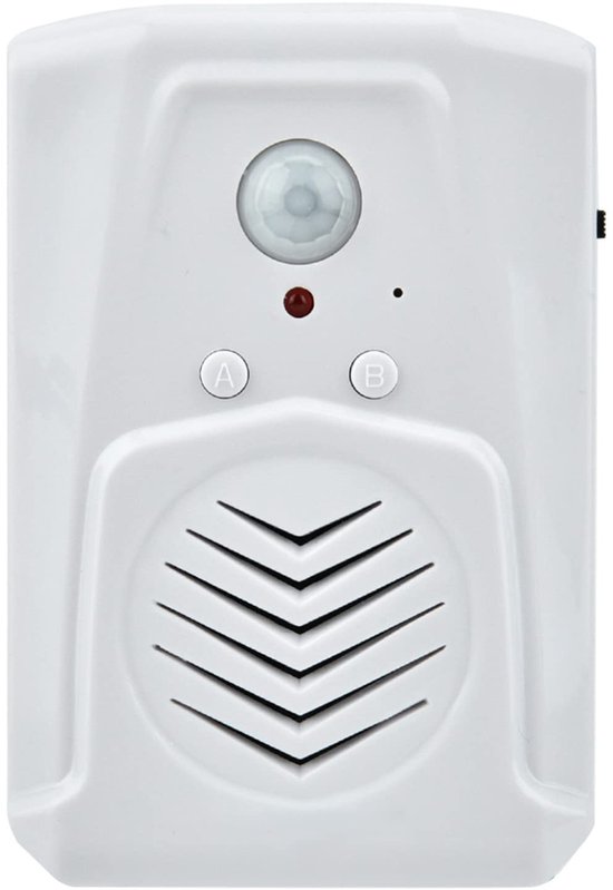 Allecto – Türklingel Mit Bewegungsmelder – Usb-betriebener Alarm – Mp3-fähig