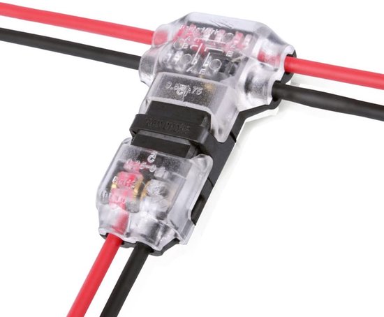 Dailygoody Kabelverbinder 2-polig Niederspannung Schnellverteiler 10 Stück Drahtverbinder Geeignet Für Kabel Mit 18 24 Awg Ideal Für
