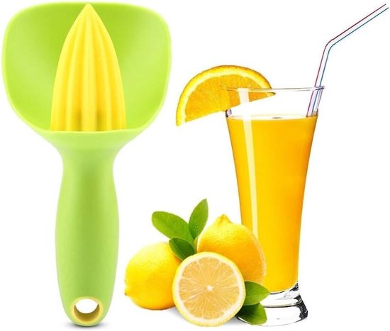 Jhubersproducts – Ergonomische Zitronenpresse – Manuelle Saftpresse – Spülmaschinenfest – Limette, Orange – Langlebiges Design – Geeignet Für