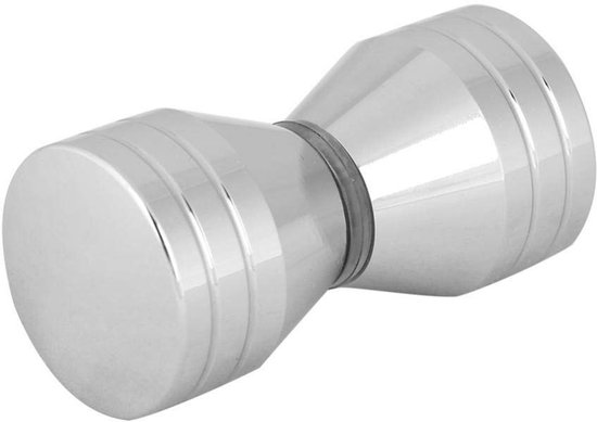 Dailygoody – Duschabtrennung Aus Aluminium – Ersatz-türgriff – Poliertes Chrom – Für Glasduschtüren – Ideal Für Badezimmer – Einfache Montage