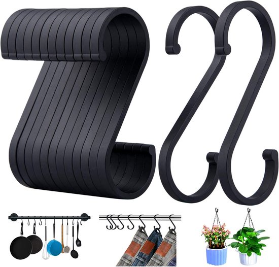 Haken – 12er-set – Klein – Multifunktionale Haken – Kleiderhaken – Küchenhandtuchhaken – 12 Stück – Aufhängung Ohne Schrauben