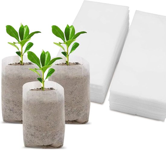 Anzuchtsäcke Für Setzlinge – 200 Stück Pflanzsäcke Für Den Garten