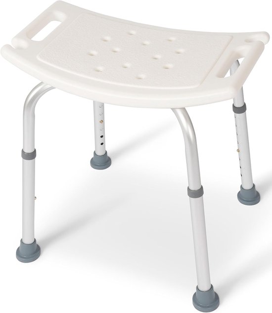 Höhenverstellbarer Duschhocker Mit Rutschfester Sitzfläche – 39–52 Cm Sichere Duschhilfe