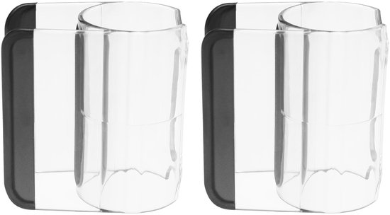 Dailygoody Staubsauger-zubehörhalter Organizer Für Dyson V6 V7 V8 V10 Und V11 Platzsparend 2-teilig Praktische Aufbewahrungslösung Geeignet Für