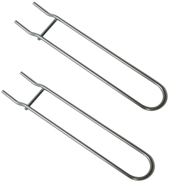 Dailygoods – Grillgriffe (2 Stück) – Edelstahl – Grillzubehör – Hitzebeständig – Pflegeleicht – Robuste Konstruktion – Grillheber