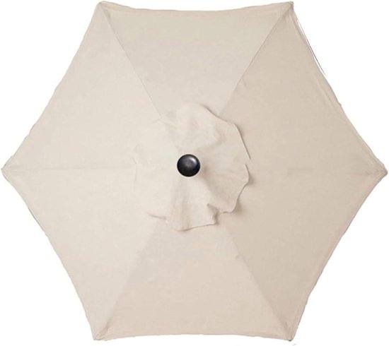 Ersatz-sonnenschirmbezug Aus Uv-beständigem Polyester – Verschiedene Größen Für Garten Und Balkon