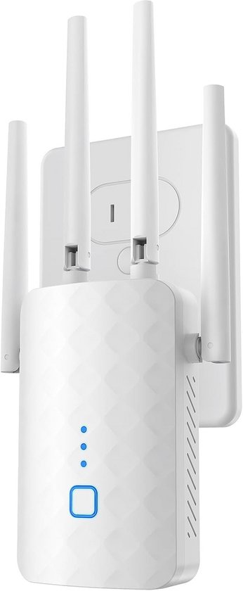 Wlan-verstärker 1200 Mbit/s Dualband (2,4 Ghz & 5 Ghz) Mit Lan-anschluss – Universeller Repeater