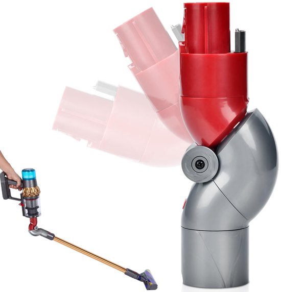90-grad-winkeladapter Für Dyson V7/v8/v10/v11/v15 – Roter Aufsatz – Passend Für Alle Modelle