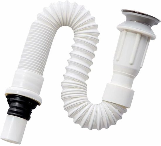 Spülbeckenablauf – Platzsparender Siphon – Flexibler Spülbeckenablauf – Spülbeckenablauf