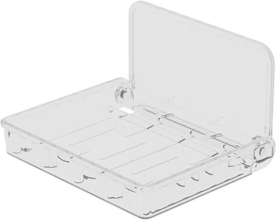 Faltbarer Wandorganizer Aus Transparentem Acryl Kein Bohren Erforderlich Wasserfeste Ablagen Für Bad Und Küche Platzsparende Lösung Mit Montage