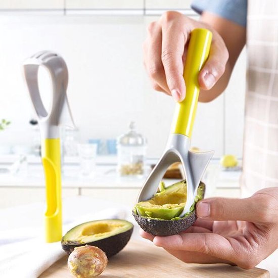 Multifunktionaler Avocadoschneider Auslöffeln Schneiden Küchenzubehör Profi-zubehör 5 In 1