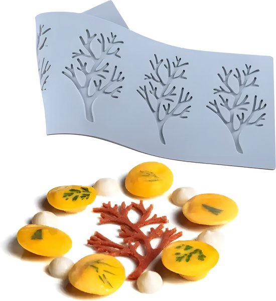 Silikonform Zweig/blatt - Tuile-form