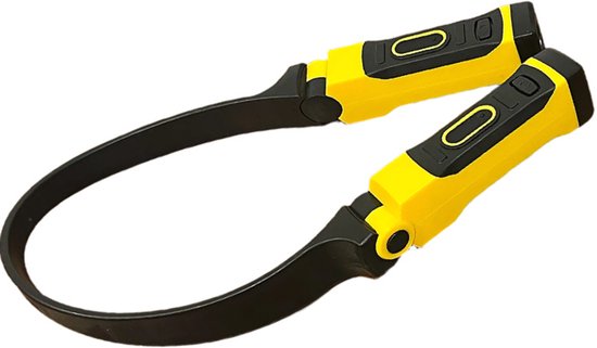 Wiederaufladbare Nackenlampe Für Freihändiges Licht – Geeignet Für Mechanikerarbeiten, Camping, Heimwerkerprojekte Und Zum Lesen.