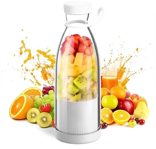 Eine 380-ml-flasche Für Frisch Gepressten Saft, Ein Usb-mixer Und Ein Tragbarer Mixer/smoothie-maker.