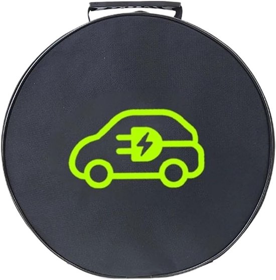 Ladekabeltasche Für Elektrofahrzeuge Aufbewahrungstasche Tragetasche Für Elektrofahrzeuge Wasserdichter Und Feuerhemmender Gerätebehälter Schwarz