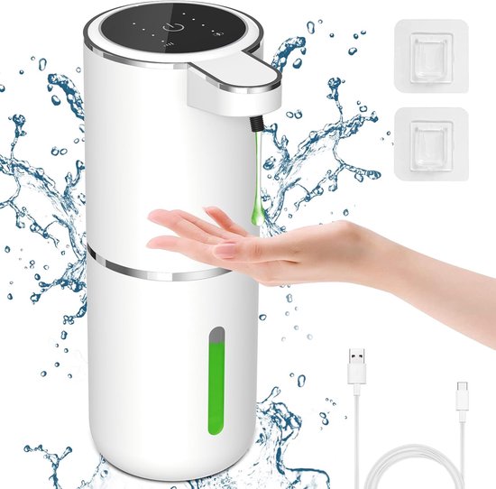 Berührungsloser Flüssigseifenspender – Einfache Bedienung – 380 Ml – Bpa-frei – Wandmontage