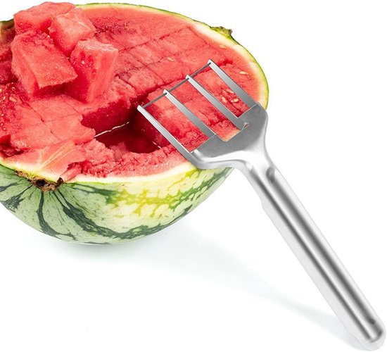Wassermelonenschneider – Obstschneider – Für Obstsalate – Edelstahl – 23 Cm – Einzigartig
