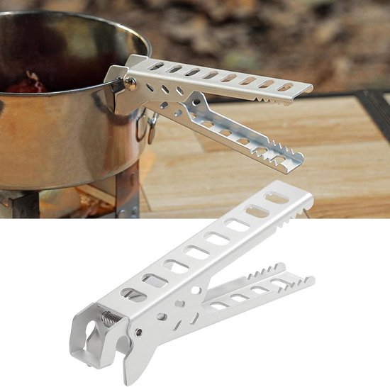 2 Stück Topfzange Rutschfest Hitzebeständig Verbrennungssicher Mikrowellengeeignet Zum Essen Und Herausnehmen Aus Aluminium Ideal Für Camping Und