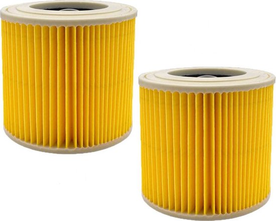 Zwei Austauschbare Wd3-filter Passend Für Die Kärcher Staubsauger Wd3 Premium Wd2 Wd3 Wd3p Wd1 Mv2 Mv3 A2004 A2604 A2204 A2054 Se4001 Und Se4002