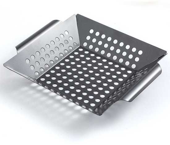 Grillbesteck-set – Abtropfschale Für Grillspieß Aus Edelstahl, Campinggrillplatte, Backformen Und Bräter-zubehör