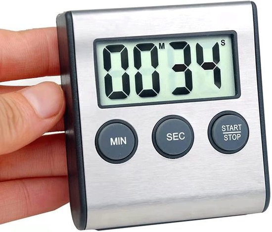 Digitaler Küchentimer Magnetischer Küchentimer Großer Lauter Digitaler Wecker Magnetischer Countdown-timer Ideal Für Schüler Zum Kochen Und