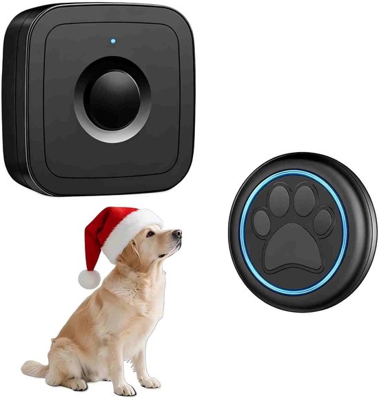Gsedaox – Kabellose Katzen-/hundeglocke – Wasserdichte, Intelligente Led-blinkklingel – 300 M Reichweite – 60 Töne