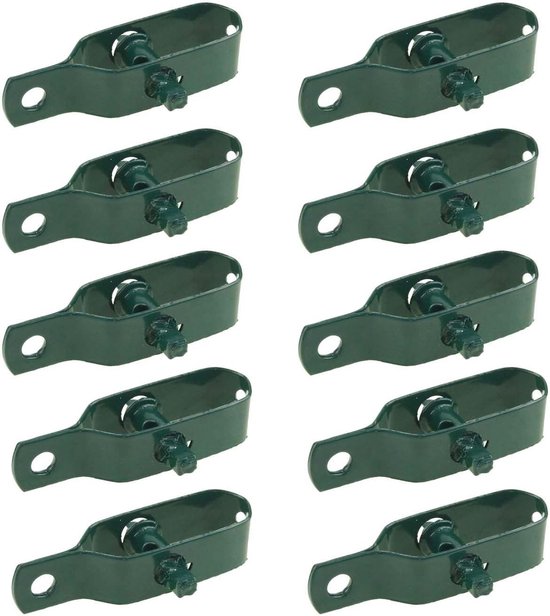 Drahtspanner – 10 Stück – Spannschlösser – 100 Mm – Geeignet Für Stahldraht Mit Einem Durchmesser Von 1–2,5 Mm – Grün