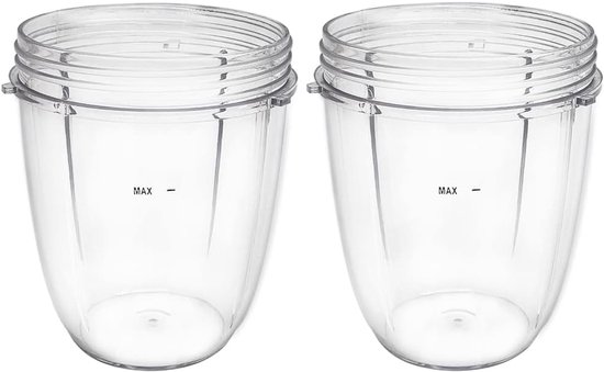 Ersatz-entsafterbecher, Passend Für Nutribullet 600w Und 900w Mixer (2 X 18 Oz Becher)