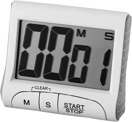 Küchentimer Mit Großem Display, Praktischem Digitalem Magnetdesign, Lautem Alarm Und Präzisem Countdown Zur Kochzeit.