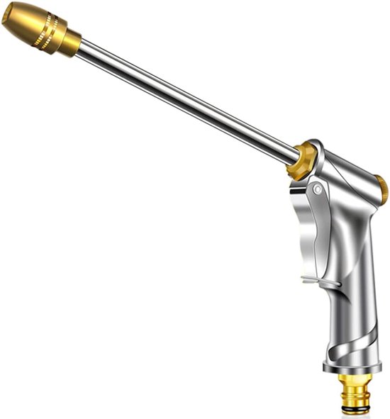 Gartensprenger Metall Hochdrucksprüher Für Gartenschlauch Gartensprüher Mit 4 Sprühmodi Handbrause Gartenschlauch Sprühaufsatz Für Reinigung Von
