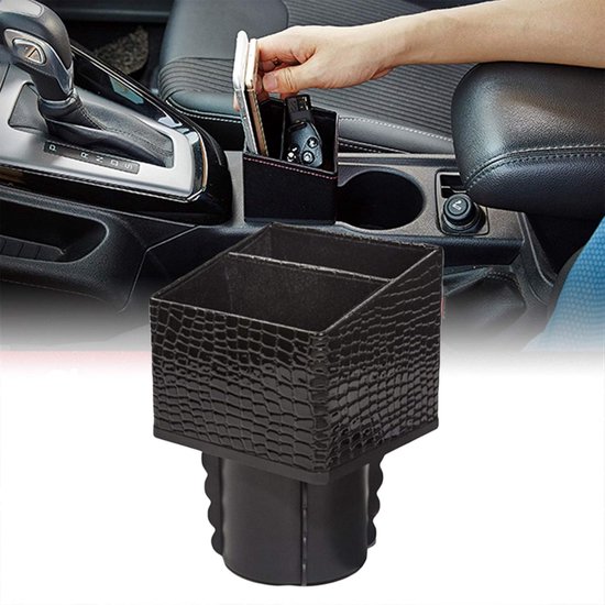Bedienfeld Im Auto, Quadratische Ablage, Sitzbezug, Ablagefach Geeignet Für Taschen, Handy, Flasche, Münz- Und Schlüsselablage (c)
