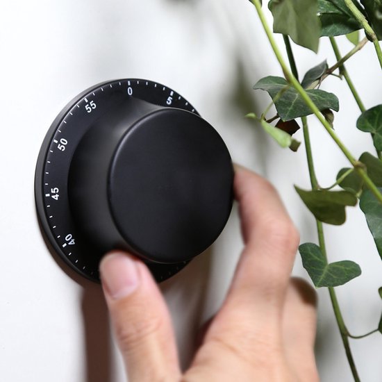 Küchentimer Kochtimer Mit Lautem Alarm 100 Mechanischer Tischtimer Mit Magnetrückseite Keine Batterien Erforderlich Magnetischer Countdown-alarm Stahl