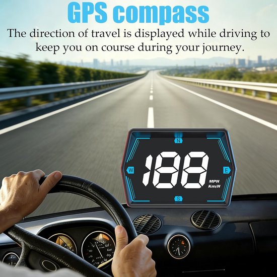 Head-up-display Mit Digitalem Gps-tachometer (g20)