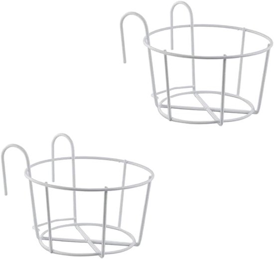 Runde Hängeblumentöpfe Für Balkon Und Garten – Dekorative Blumentopfhalter