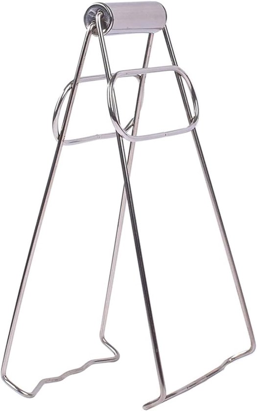 Heißplattenklemme, Silberne Zange Zum Anheben Heißer Teller, Schüsselklemme, Küchenzange Aus Edelstahl, Küchenbrandschutz