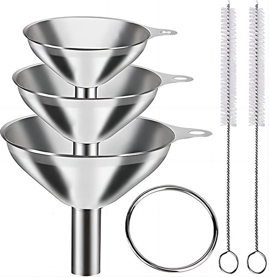 4-in-1 Küchentrichter Zum Befüllen Von Flaschen Küchentrichter Mit Herausnehmbarem Siebfilter Bpa-freier Lebensmittelechter Öltrichter Geeignet