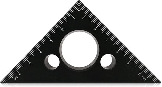 Dreieckiger Holzmarkierungsmesser, Multifunktionaler Numerischer Lochmarker