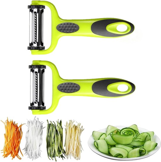 Gemüseschäler Multifunktionaler 3-in-1-schäler Professioneller Gemüse Und Obstschäler 2-teiliger Multifunktionsschäler Y-schäler Karottenschäler