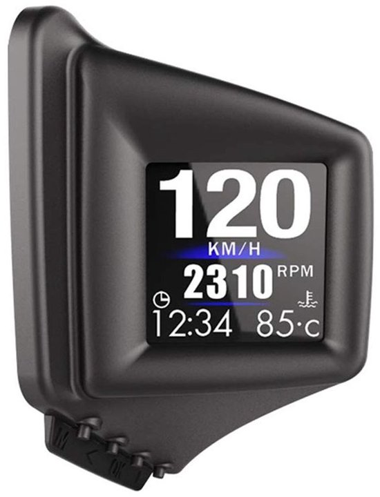 Head-up-display, Obd2 + Gps Dual-system, Geschwindigkeitsmesser Mit Alarmen
