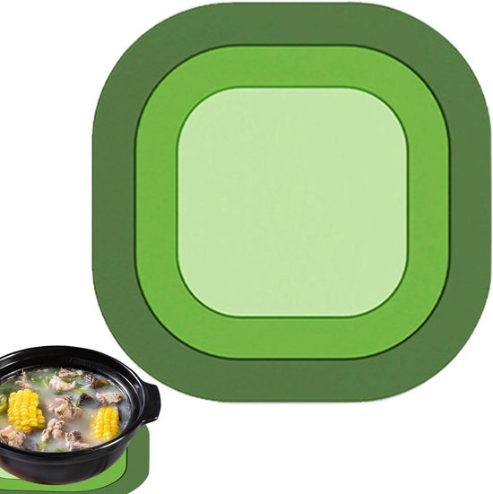 Silikon-tischsets, Silikon-tischsets Für Hitzebeständige, Rutschfeste Magnetische Auflaufform, Multifunktionale Wärmedämmmatte Zur Tischdekoration