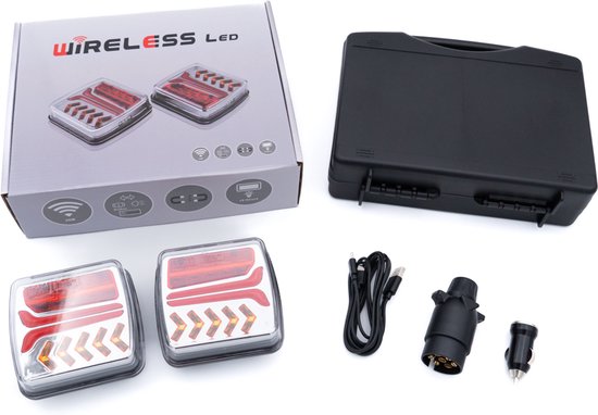 Kabelloses Led-beleuchtungsset 12v / 24v