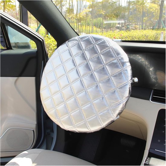 Sonnenblende Für Das Lenkrad Mit Aluminiumschicht Und Baumwollfutter Universalmodell Geeignet Für Lkw-lenkräder Mit Einem Maximalen Durchmesser