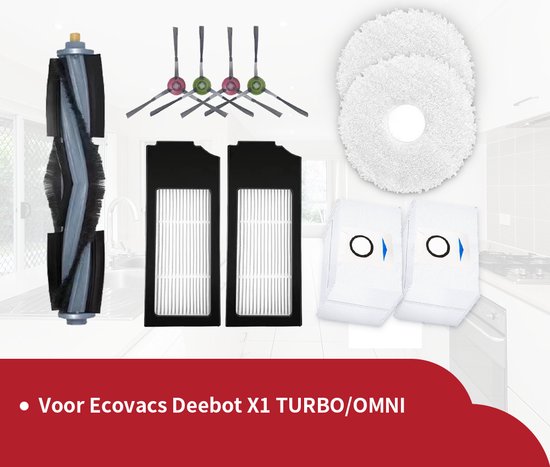 Ersatzteile Passend Für Ecovacs Deebot X1 (turbo) Und T10 – 11-teilig