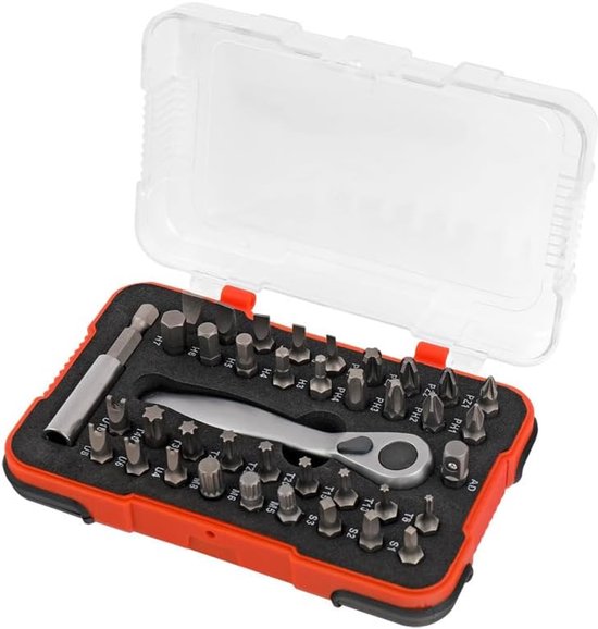 Steckschlüsselsatz – 39-teiliges 1/4"-steckschlüssel-set Mit Schnappverschluss, Steckschlüsselsatz Für Die Hosentasche, Kleines, Dünnes Steckschlüssel-set