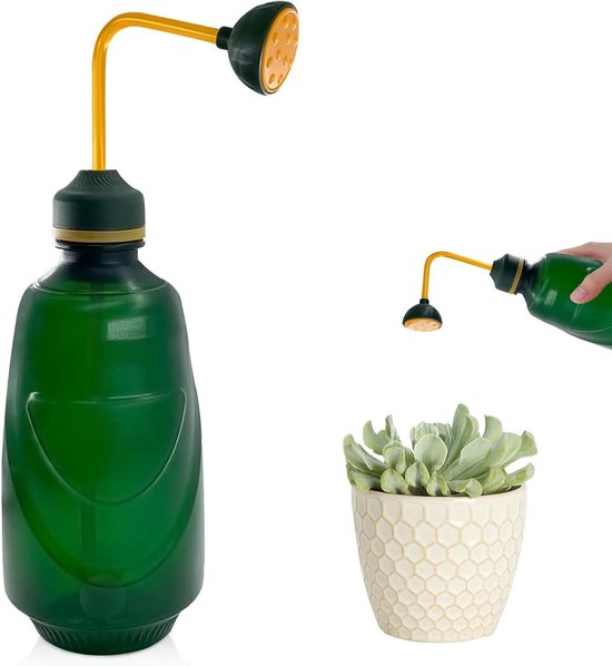 Kleine 450-ml-gießkanne Zum Gießen Von Sämlingen Und Empfindlichen Pflanzen, Zur Verwendung Kopfüber.