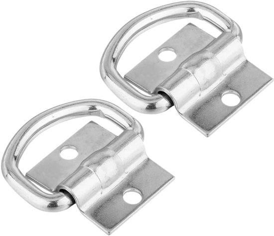 Stück Ringschnallen-bodenhaken D-ring Horizontale Auto-modifikation Anhänger Wohnwagen Zubehör