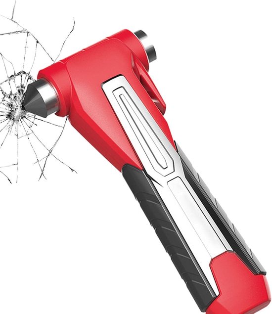 2-in-1 Autofensterhammer – Ergonomischer Griff, Für Auto Und Zuhause