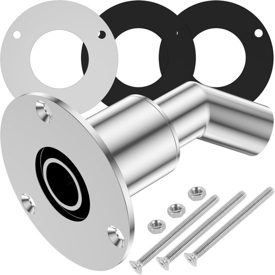 Borddurchführungs-abgasgehäuse Borddurchführungs-abgasarmaturen Aus Edelstahl 316 24 Mm Rohrhülsen-befestigungsmaterial Geeignet Für Boote Pkw