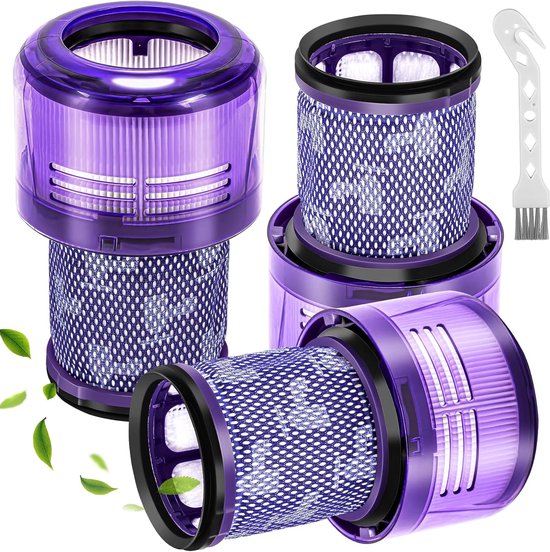 Ersatzfilter Passend Für Dyson V12 Detect Slim Absolute/total Clean/extra/fluffy – Hepa-ersatzfilter, Wiederverwendbar, Artikelnummer 971517-01